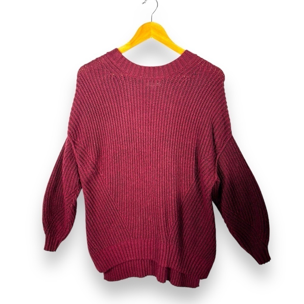 4 for $40 SALE! American Eagle Oversized Super Soft Sweater, Cranberry, Size XS